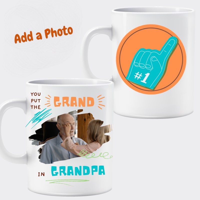 Grandparents Mugs, Mug Ideas For Grandparents, photo mugs nz, Grandad Mug